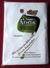 Leintuch, Bettlaken - weiß - 150 x 250 cm - 100 % Baumwolle - unbenutzt