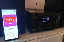 Pionieer X-HM81  Internetradio, CD, Apple Air Play, WLAN, DLNA, USB, iPhone Dock