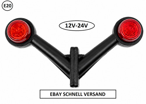 Led begrenzungsleuchten 12v - 2x,