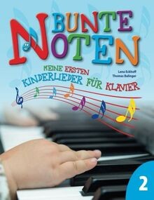 Bunte noten meine - meine, ersten