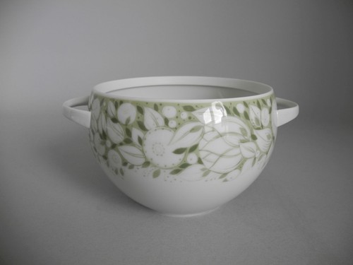 Rosenthal lotus jade terrine - jade, /