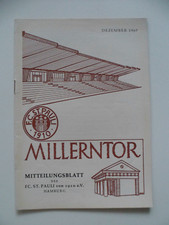 FC St. Pauli Millerntor Dezember 1967 Hamburg Vereinsnachrichten