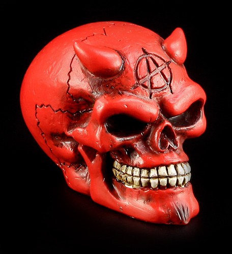 Totenkopf schaltknauf teufel - -,