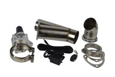 Elektronische Klappenauspuff Auspuffklappe Abgasklappe 63mm mit Fernbedienung
