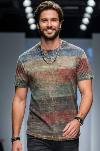 Herren shirt 3d - t-shirt, –