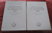 DDR--Jahressammlung---8 Stück