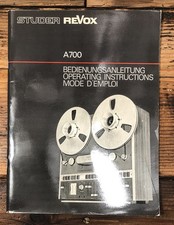 Studer Revox Model A700 Reel