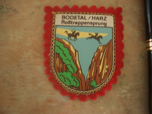 Ddr rucksack aufnäher - ddr, rucksack-aufnäher