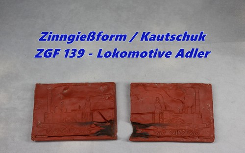 Zinngießform lokomotive - zinngießform,
