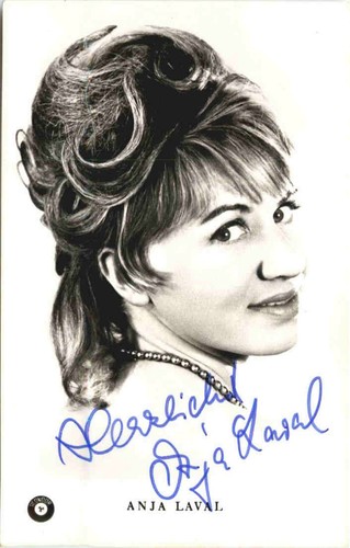 Anja laval mit autogramm - laval,