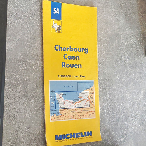 Michelin straßenkarte 54 - michelin,