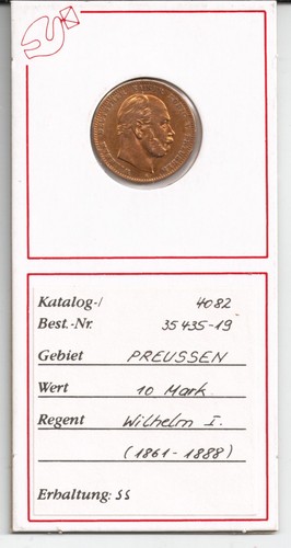 Preussen mark 1879 a - -, 10