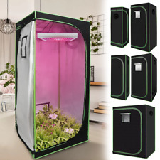 GROWBOX GEWÄCHSHAUS PFLANZEN GROWZELT DARKROOM PFLANZENZUCHT BOX GROW TENT TENT