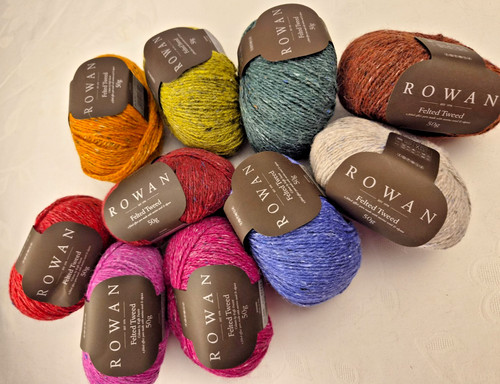 Felted tweed von rowan - felted,