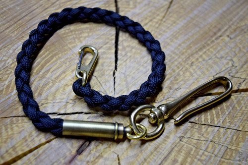 Wallet chain paracord messing - paracord,