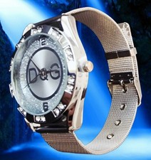 Damen Quarz Uhr💍Damen Armbanduhr Silber Strass Quarzuhr Damen Schmuck Neu 