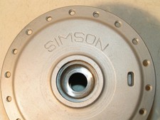 Simson SR2 SR2E Radnabe vorn