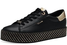 Tamaris sneaker schwarz gold - tamaris, schwarz/gold