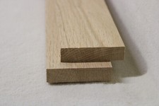 (a88)  1Stk 90cm Rechteckleiste Eiche 14x58mm Rechteck Holzleisten Vierkant