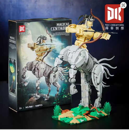 Klemmbausteine pferd magic elf - klemmbausteine,