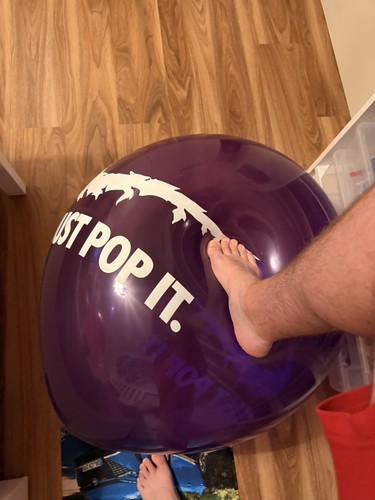 Balloon purple belbal - balloon,