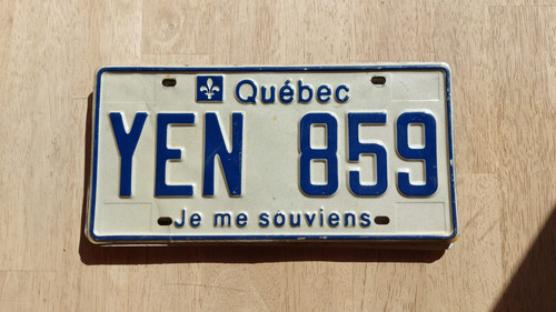 Nummernschild kanada quebec - nummernschild,