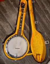 Banjo 5 saitig Saiten Holz
