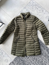 Reset Daunenjacke -mantel 38 oliv khaki ultra leicht Sommerdaune Übergang