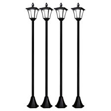 4er-Set Solar-LED-Laternen