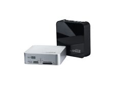 TechSolo TMR-700 HDD Gehäuse Case 3.5" IDE m. USB2.0 Cardreader in Weiß + Tasche