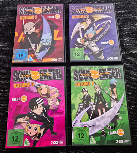 Soul eater dvd - 1-4, set