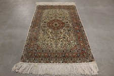 Antik Handgeknüpfter hereke Teppich Seide auf Seide 125 x 75 cm top zustand
