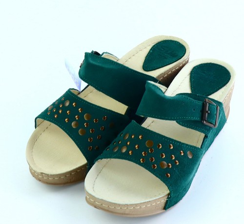 Clogs aus leder - clogs, gr.