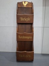 Rustikaler Briefhalter Holz