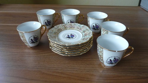 Tlg prunk kaffeeservice - 12-tlg., prunk-kaffeeservice