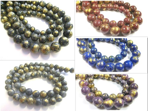 Jade 10mm mit goldschimmer - mit,