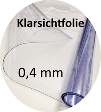 Klarsichtfolie PVC glasklar