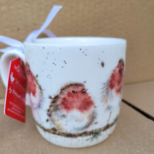Tasse Rotkehlchen Robin Wrendale Kaffeetasse  310 ml Rockin Robin Porzellan Mug