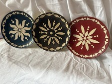 🌟 Set 3 Stk. DDR Wandteller