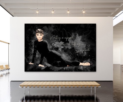 Leinwand bilder xxl audrey - bilder,