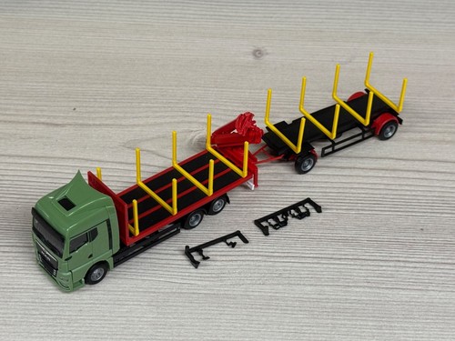 Man holztransporter herpa 87 - man,