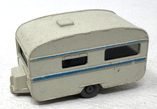 Wiking 5k H0 Knaus Wohnwagen mit blauen Streifen für Bastler  - H0 HO 1:87