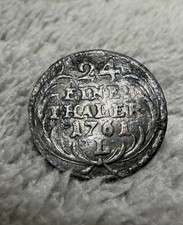1/24 Thaler, Preußen, 1761 L
