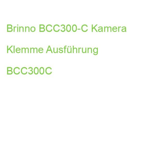 Brinno bcc300 kamera klemme - brinno,