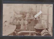 Technik Industrie  Arbeiter  Schiff  Cyclop POS  alte Fotokarte