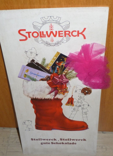Orig stollwerck verkaufs papp - verkaufs,