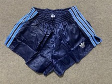Vintage Adidas Sprinter Shorts 80s glanz racer Hose D5 80er Chile