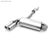 Fox Sportauspuffanlage ab Kat