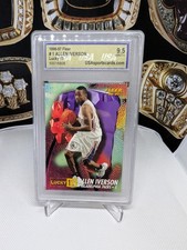 1996-97 Fleer Allen Iverson Lucky 13 Rookie #1 9.5 Mint