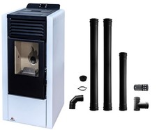 Pelletofen 10 kW Komplettset